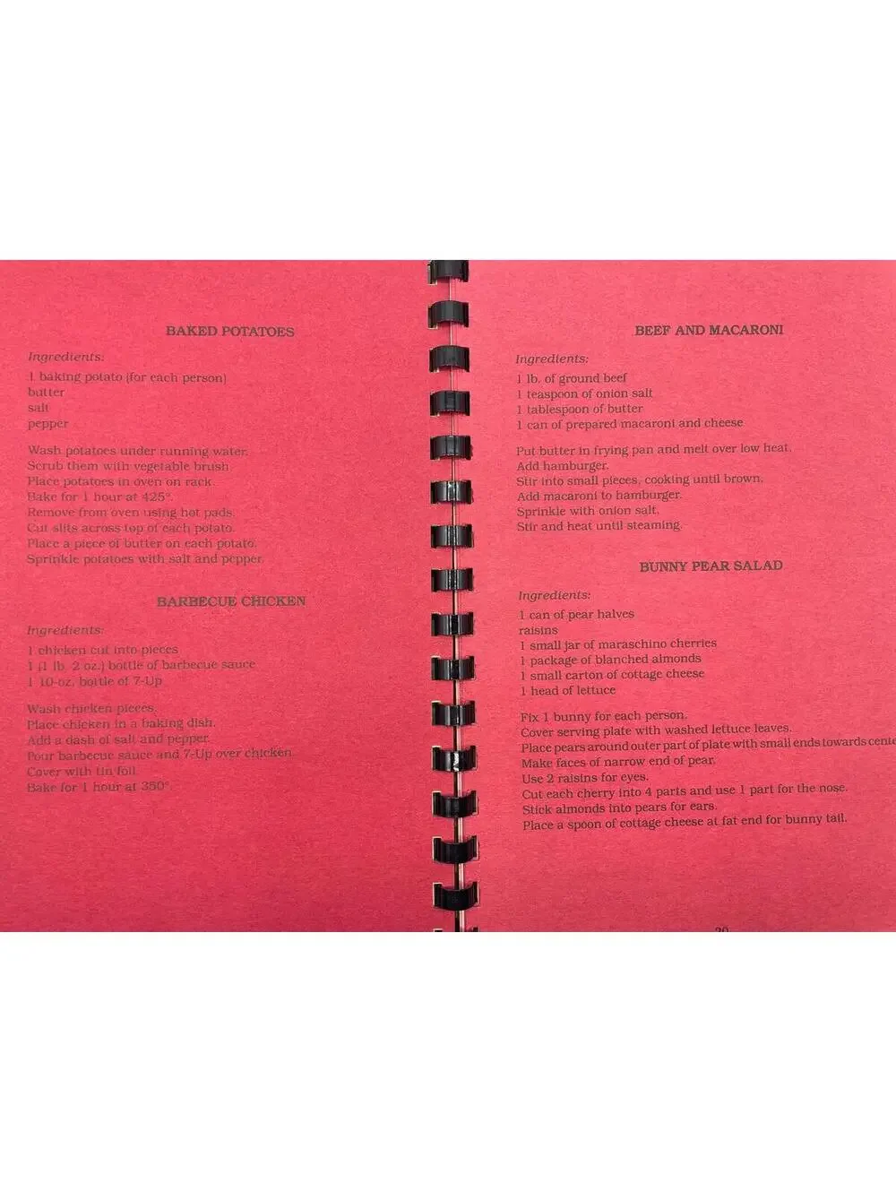 Vintage Kids Cookbook: The Loving Spoonful, NC Local Recipes